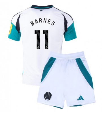Newcastle United Harvey Barnes #11 Tredje Tröja Barn 2024-25 Kortärmad (+ Korta byxor)